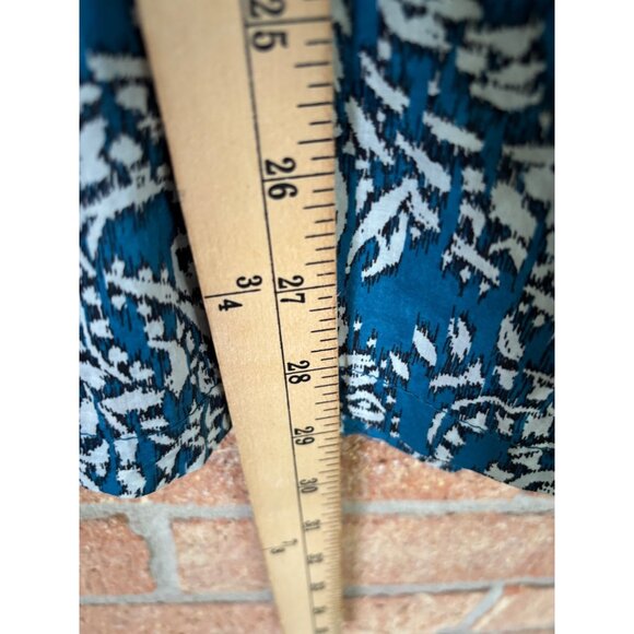 Zara Bohemian Paisley Printed Pareo Pants With Tie Waist For Women Size S - Picture 9 of 15